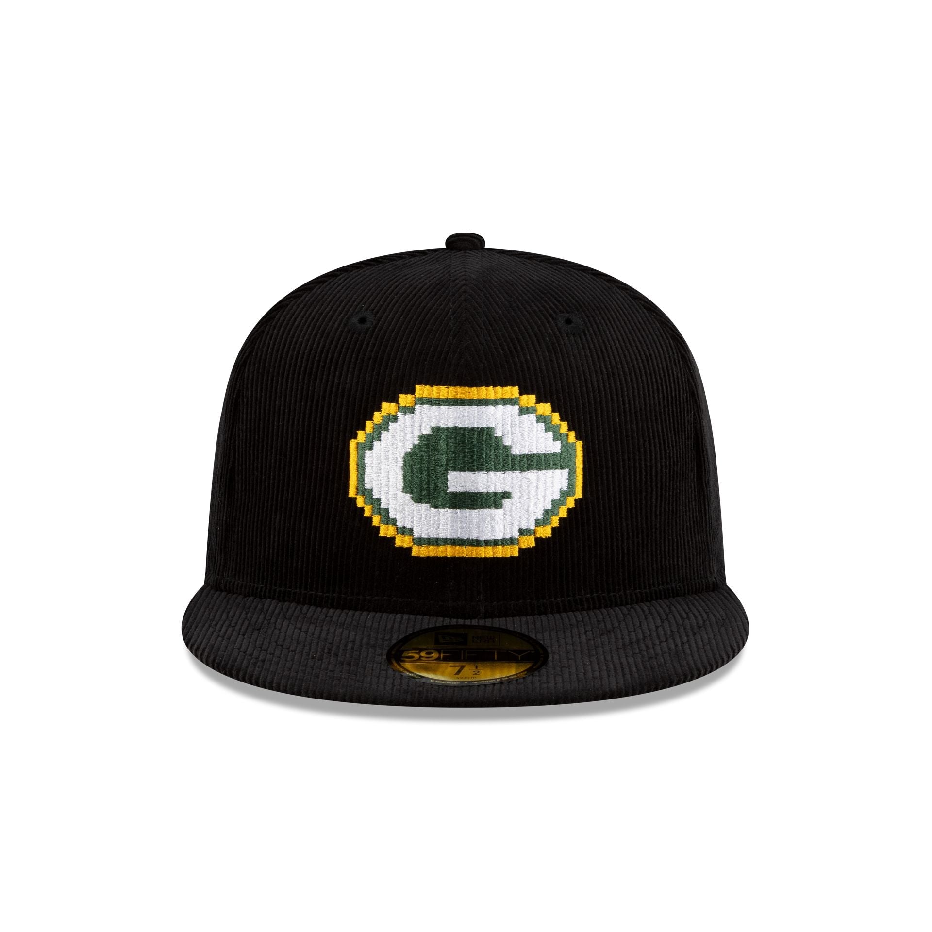 Just Caps NFL Pixelated Green Bay Packers 59FIFTY Fitted Hat