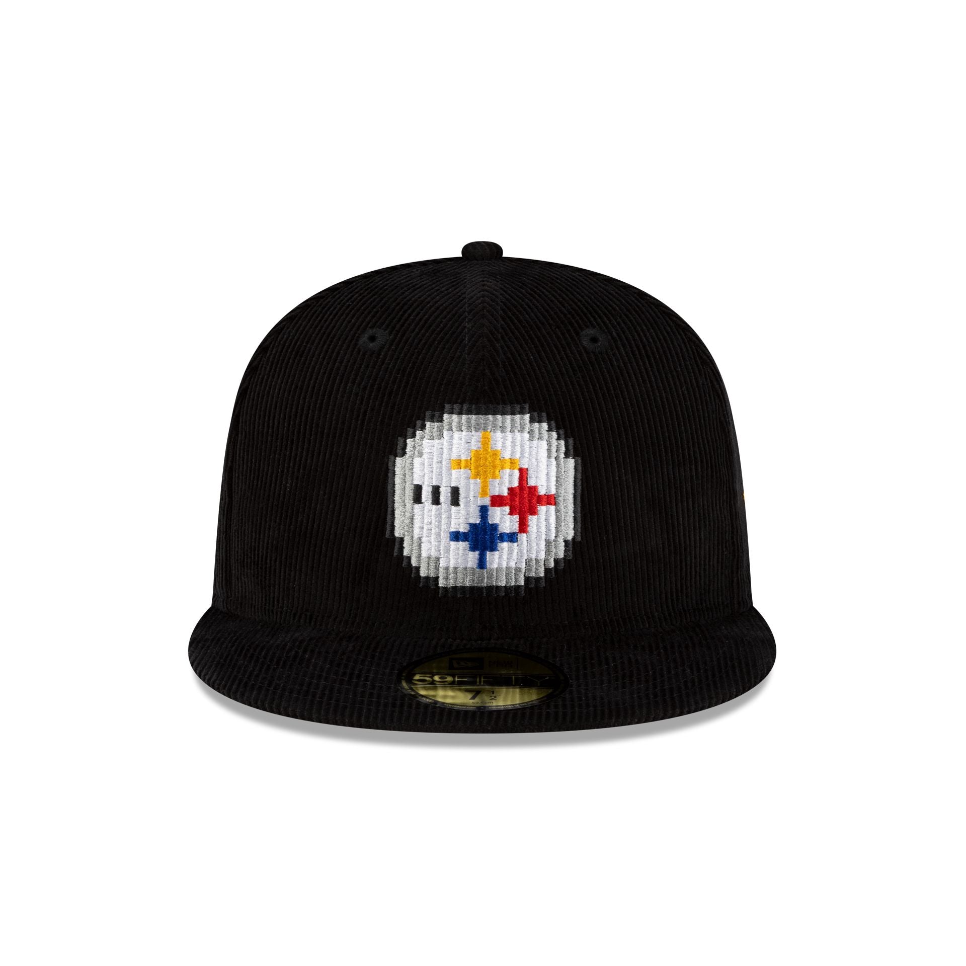 Just Caps NFL Pixelated Pittsburgh Steelers 59FIFTY Fitted Hat