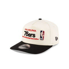 Philadelphia 76ers 1997-2009 Hardwood Classics Sign Stack Chrome White 19TWENTY Adjustable Hat