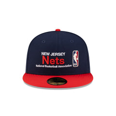 New Jersey Nets 1997-2012 Hardwood Classics Sign Stack 59FIFTY Fitted Hat