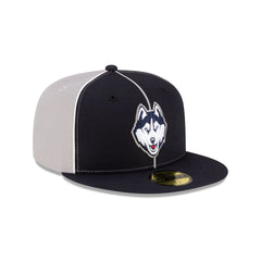 Just Caps College Pinwheel Connecticut Huskies 59FIFTY Fitted Hat
