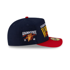 Golden State Warriors 1997-2010 Hardwood Classics Liner 59FIFTY A-Frame Fitted Hat