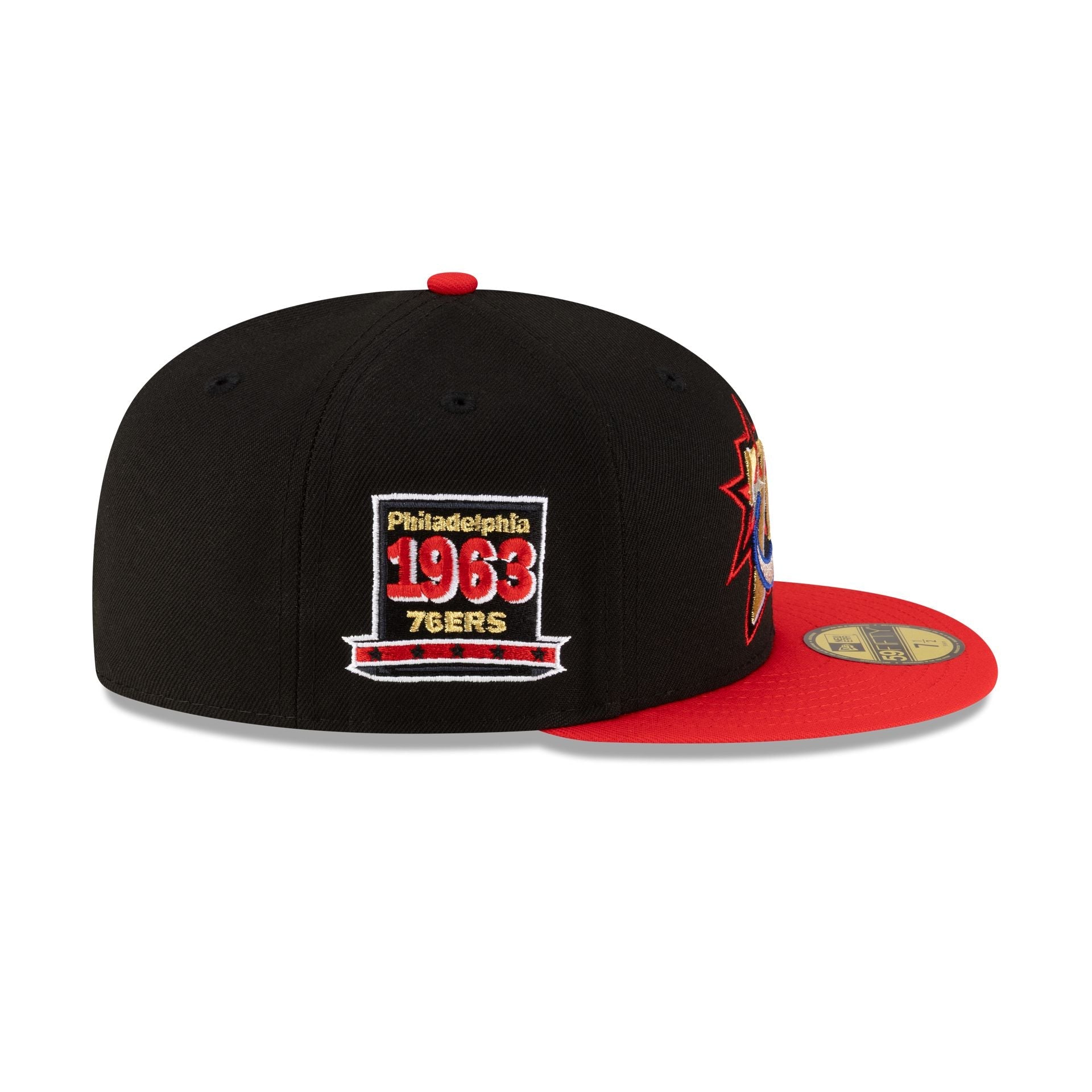 Philadelphia 76ers 1997-2009 Hardwood Classics Black 59FIFTY Fitted Hat