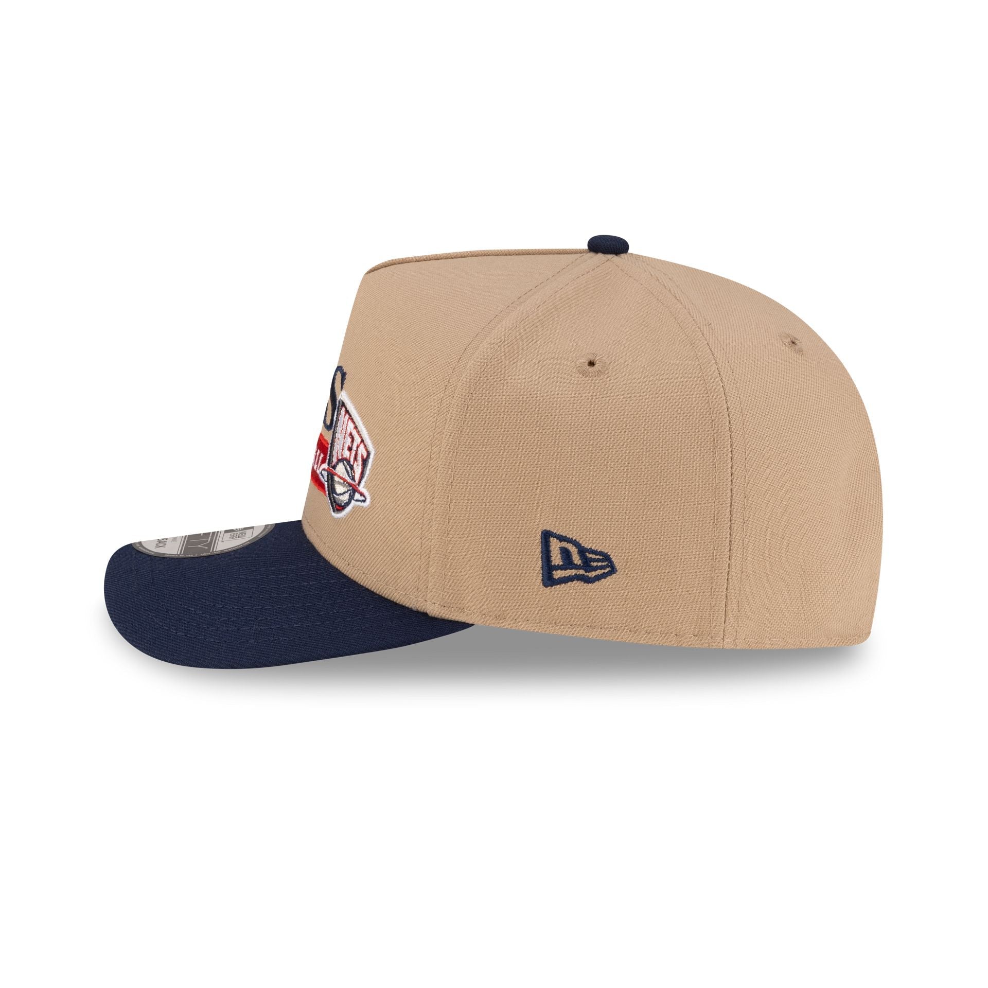 New Jersey Nets 1997-2012 Hardwood Classics Liner Camel 9FIFTY A-Frame Snapback Hat