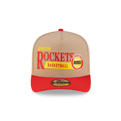 Houston Rockets 1972-1995 Hardwood Classics Liner Camel 9FIFTY A-Frame Snapback Hat