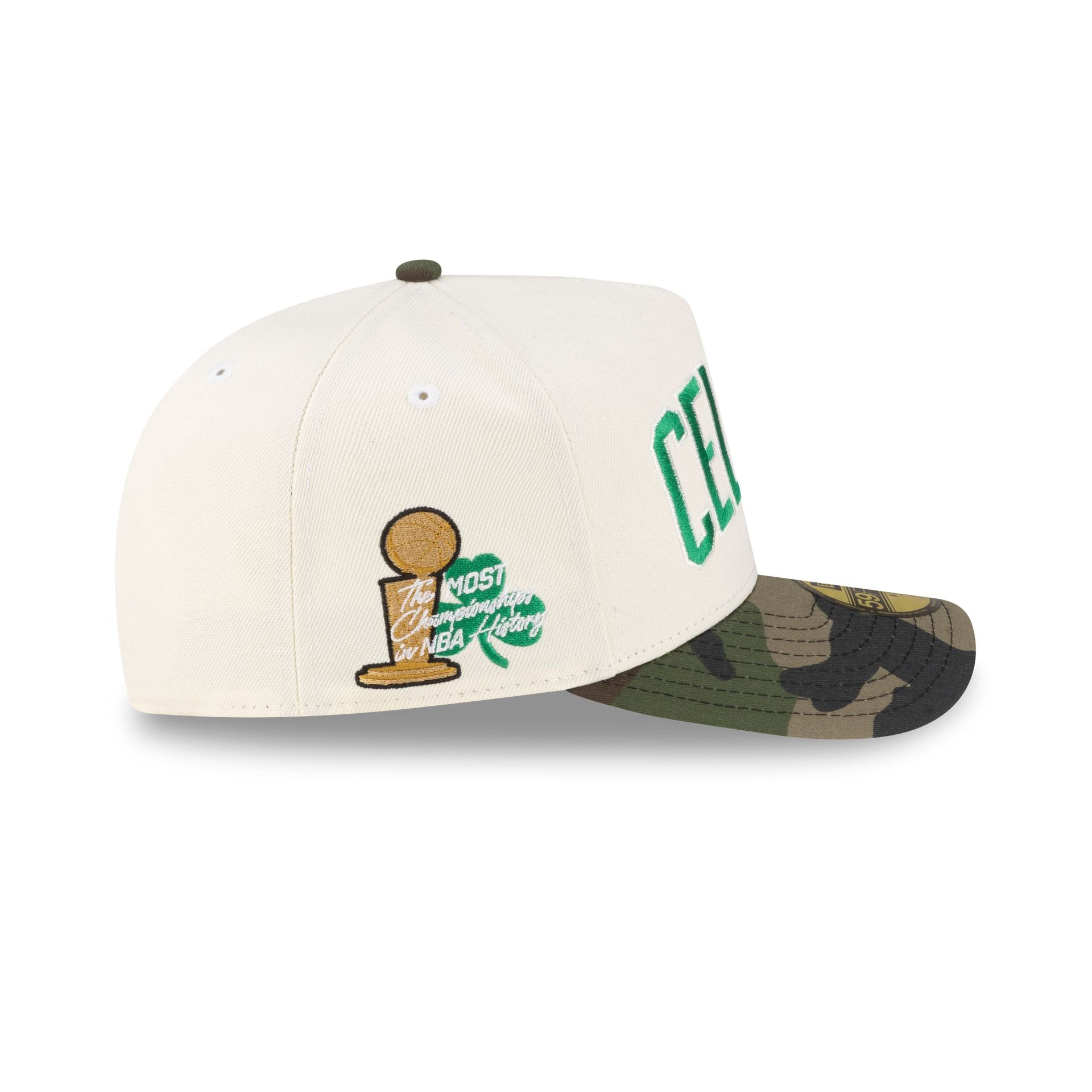 Just Caps Championship Classic Boston Celtics 59FIFTY A-Frame Fitted Hat