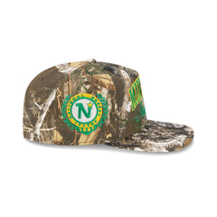 Minnesota North Stars Arch Script Realtree 19TWENTY Snapback Hat