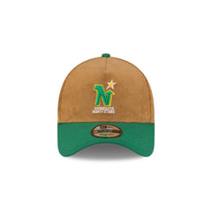Minnesota North Stars Wheat Corduroy 9FORTY A-Frame Snapback Hat