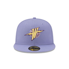 Golden State Warriors Hardwood Classics Lavender Pack 59FIFTY Fitted Hat