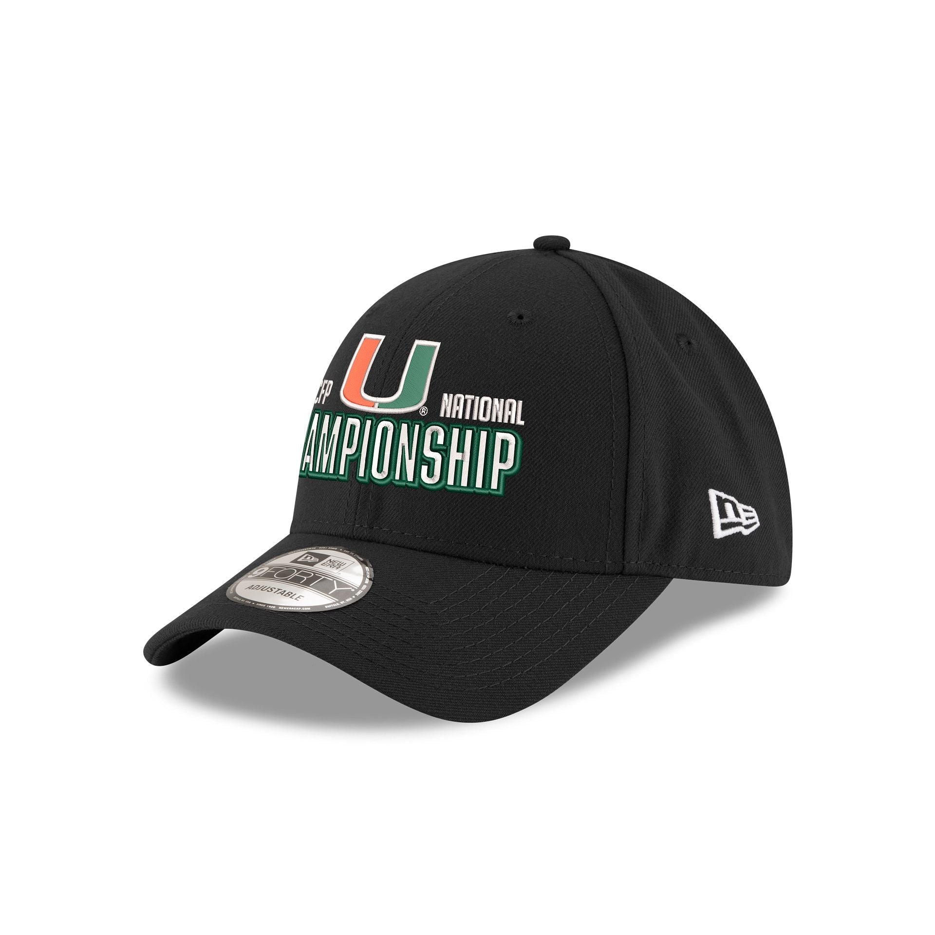 Miami Hurricanes 2026 College Football Championship Participation 9FORTY Adjustable Hat