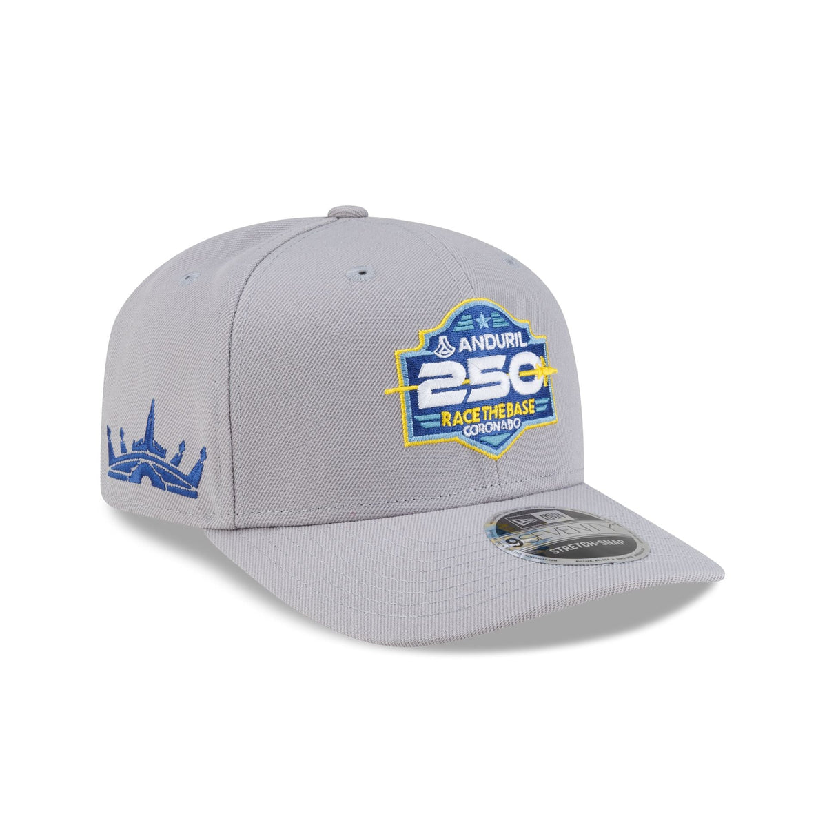 NASCAR Race the Base San Diego Gray 9SEVENTY Stretch-Snap Hat