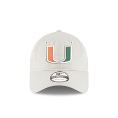 Miami Hurricanes Stone 9TWENTY Adjustable Hat