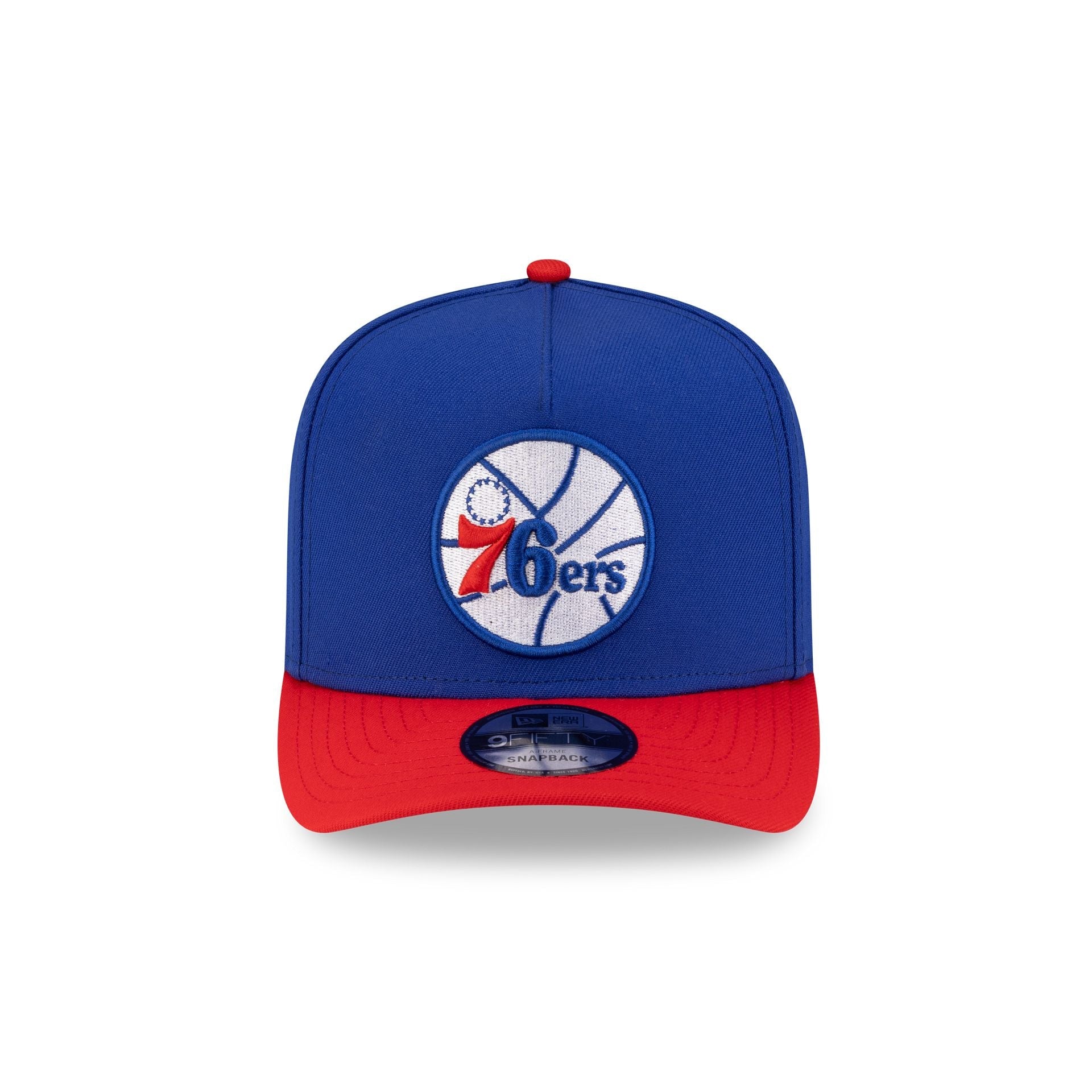 Philadelphia 76ers Hardwood Classics 80s Two Tone 9FIFTY A-Frame Snapback Hat