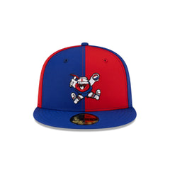 Denver Nuggets Hardwood Classics 80s Pinwheel 59FIFTY Fitted Hat