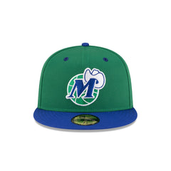 Dallas Mavericks Hardwood Classics 80s Two Tone 59FIFTY Fitted Hat