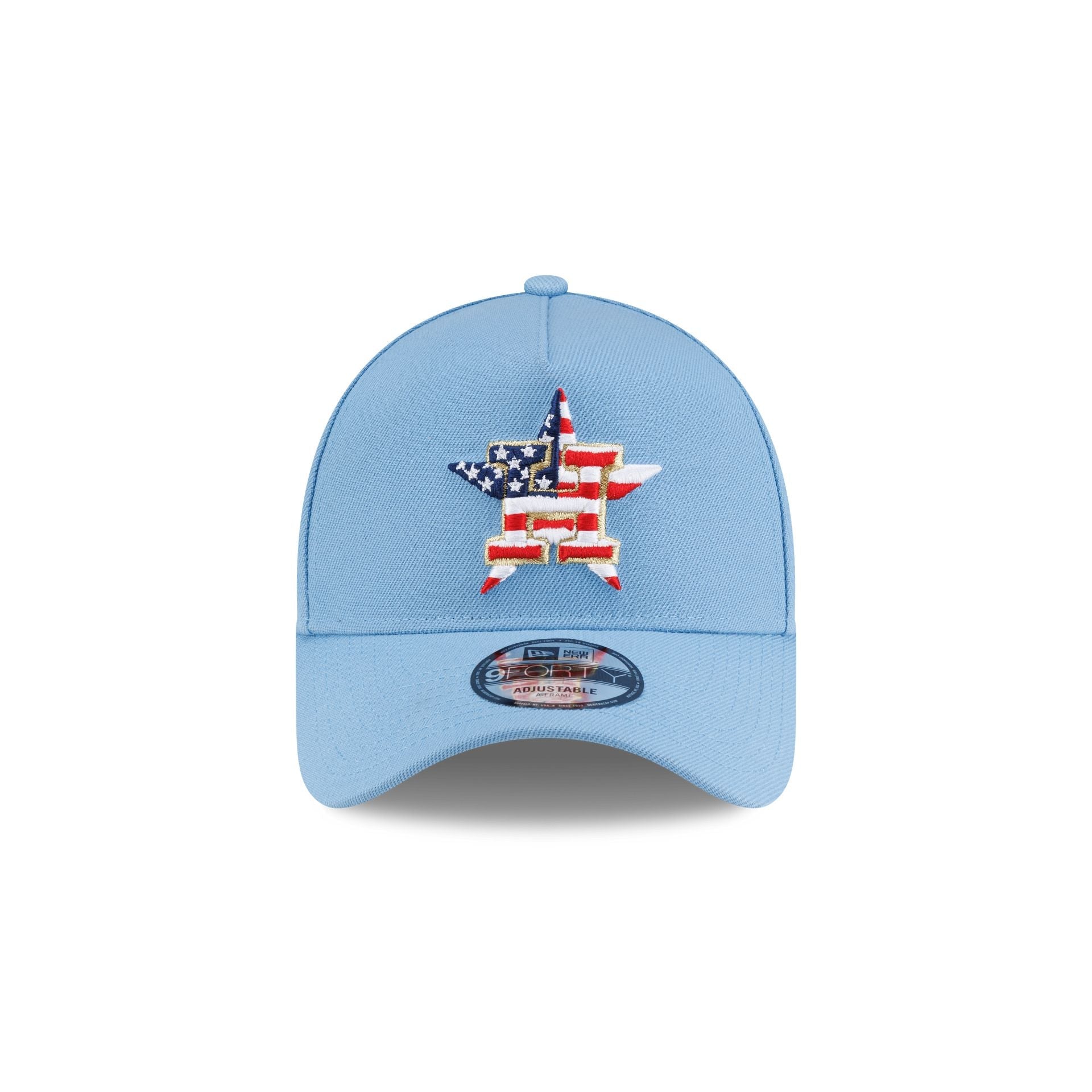 Houston Astros Red, White & Blue 9FORTY A-Frame Snapback Hat