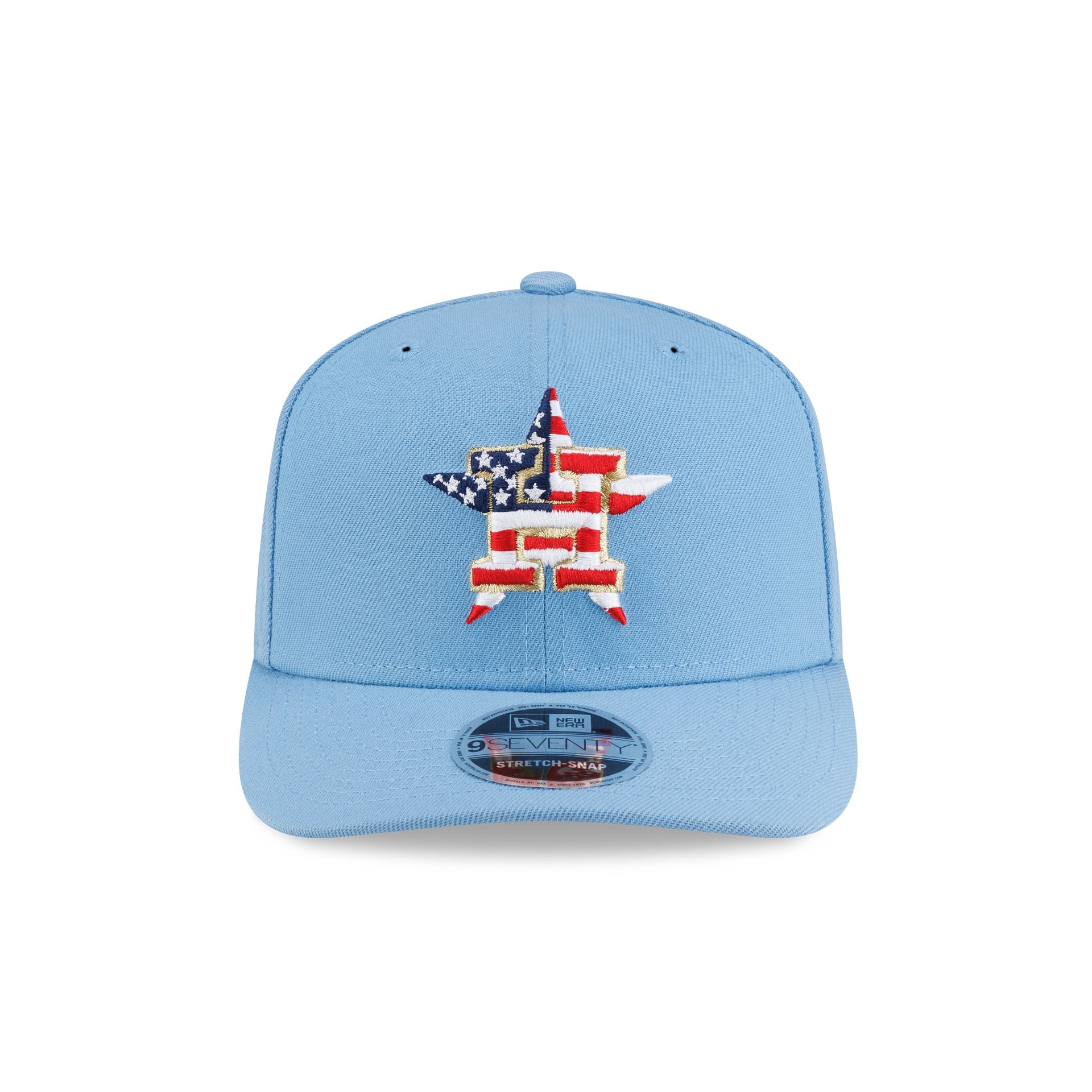 Houston Astros Red, White & Blue 9SEVENTY Stretch-Snap Hat