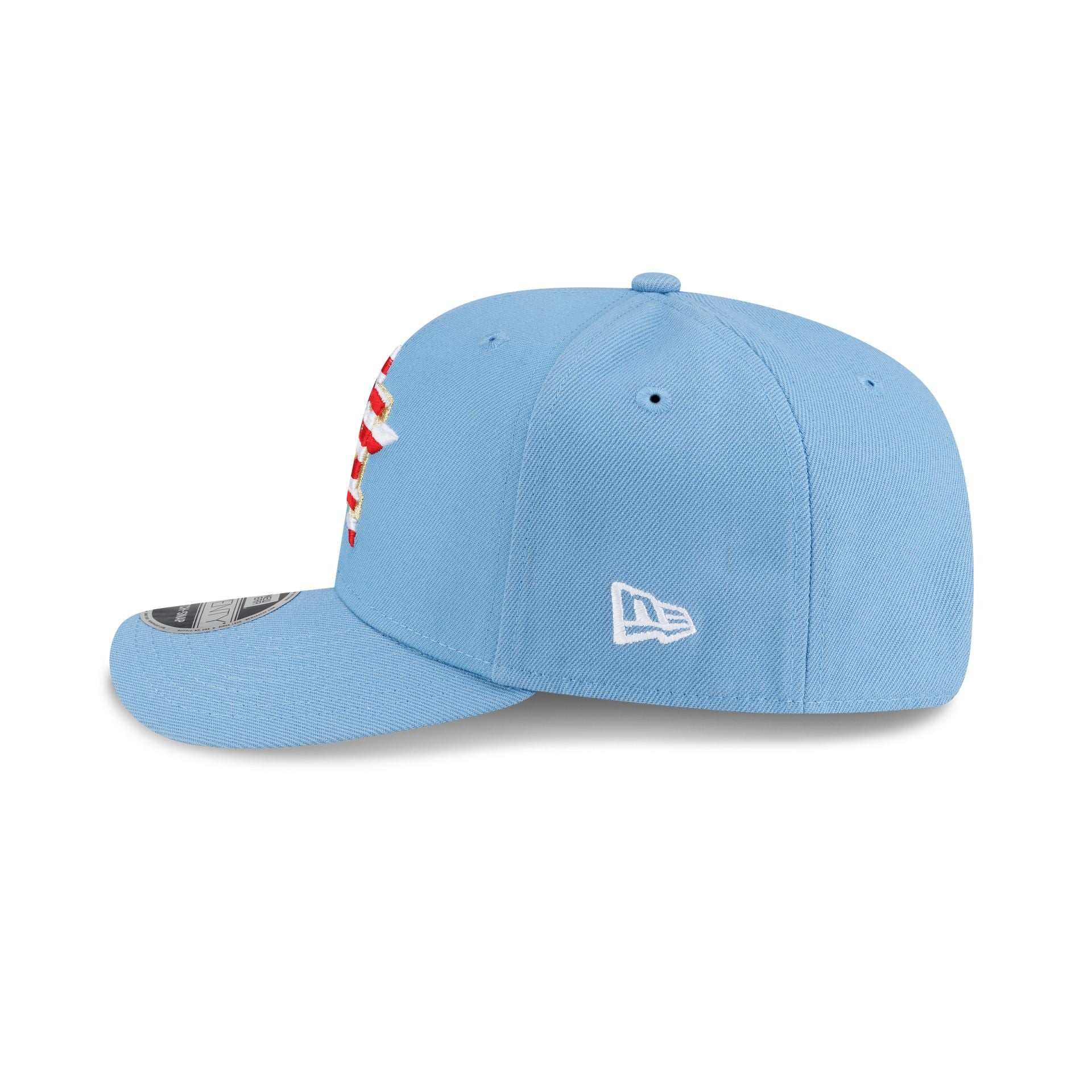 Houston Astros Red, White & Blue 9SEVENTY Stretch-Snap Hat