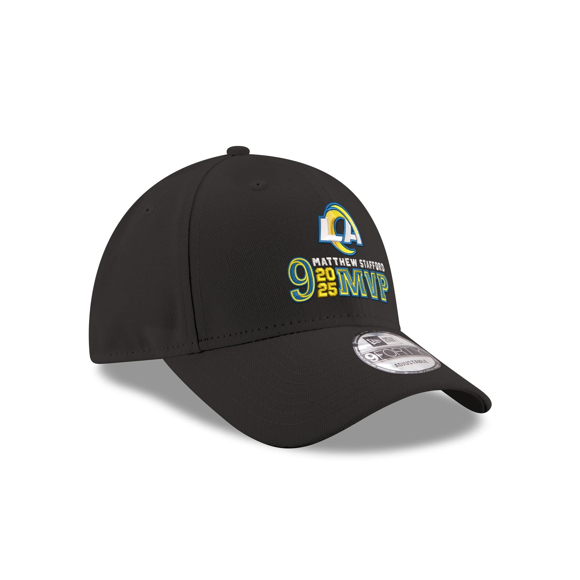 Los Angeles Rams Matthew Stafford 2025 MVP 9FORTY Adjustable Hat