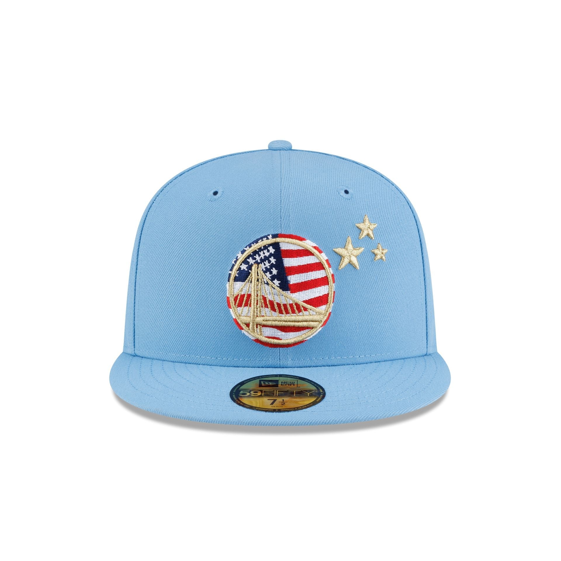 Golden State Warriors Red, White & Blue 59FIFTY Fitted Hat