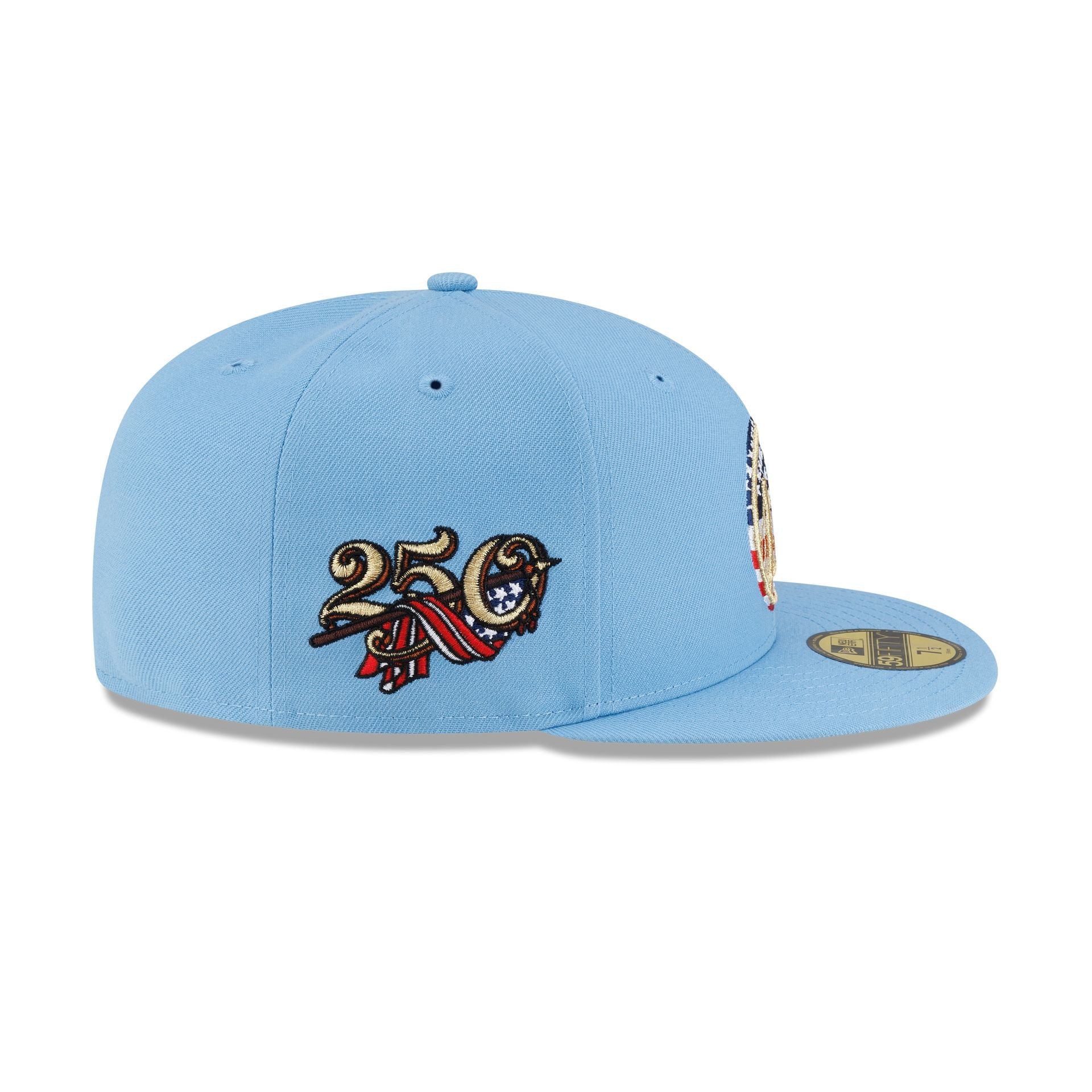 Golden State Warriors Red, White & Blue 59FIFTY Fitted Hat