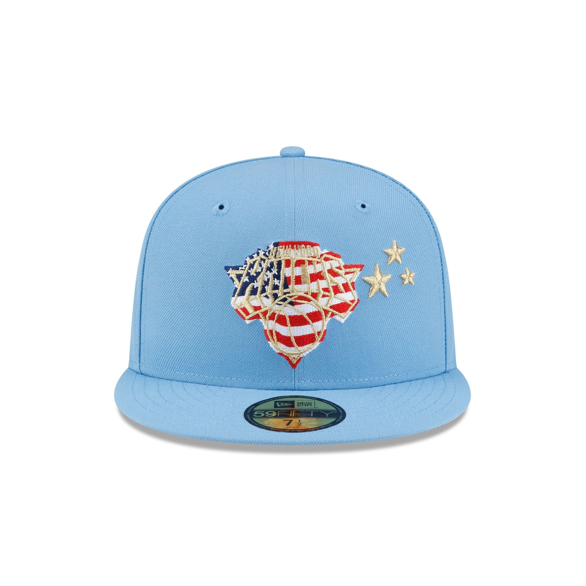 New York Knicks Red, White & Blue 59FIFTY Fitted Hat