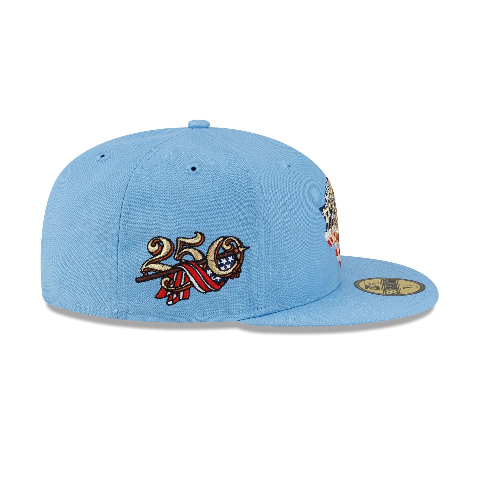 New York Knicks Red, White & Blue 59FIFTY Fitted Hat
