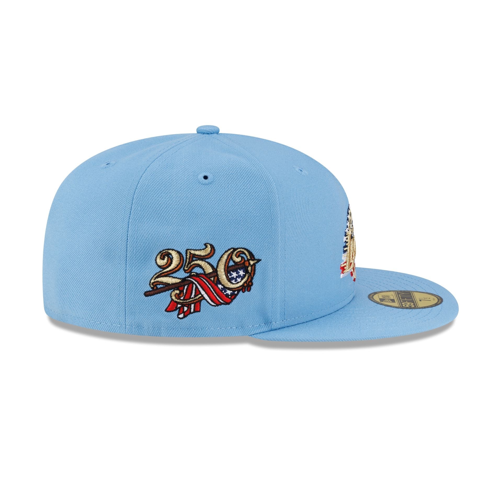 Los Angeles Lakers Red, White & Blue 59FIFTY Fitted Hat