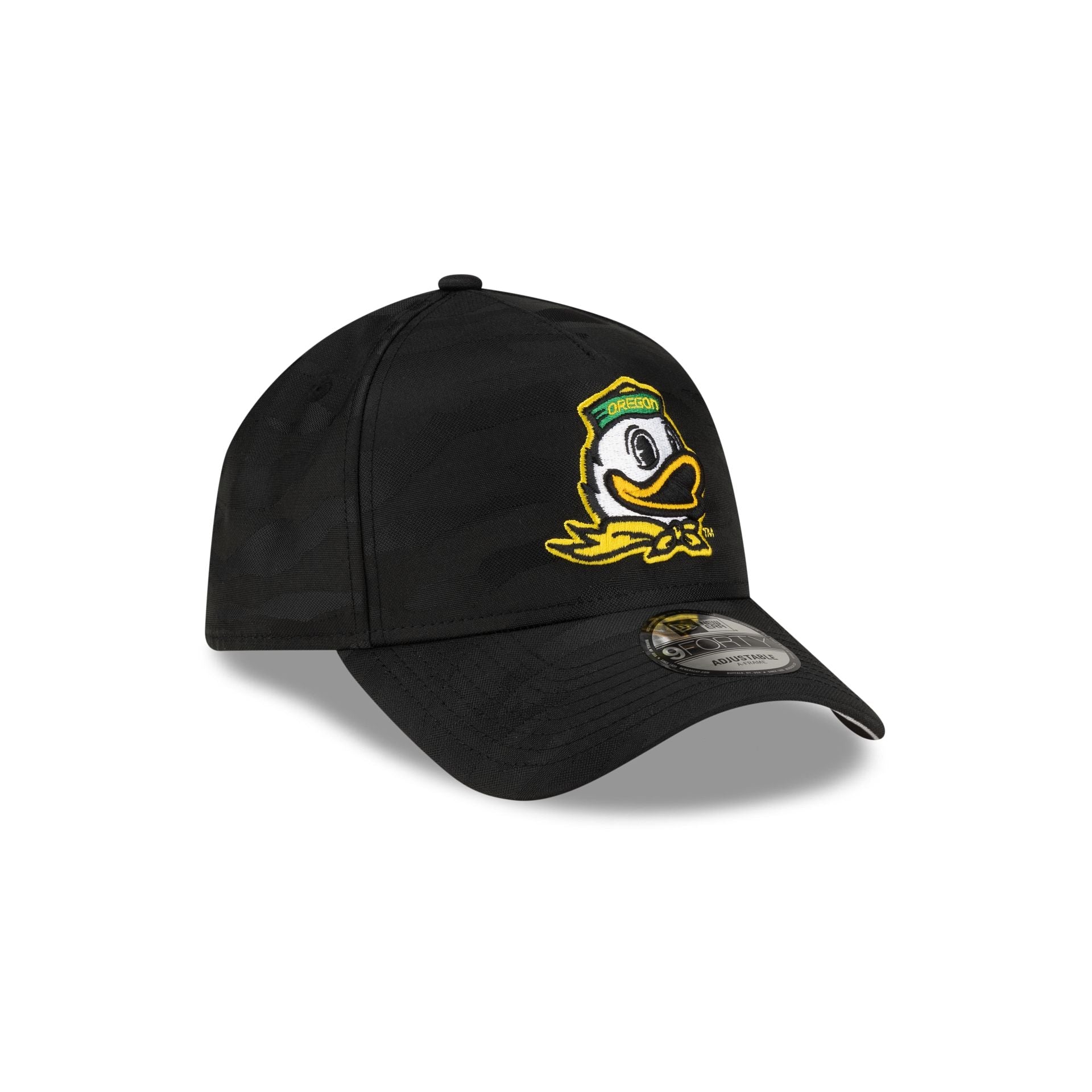 Oregon Ducks Black Camo 9FORTY A-Frame Snapback Hat