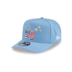 Philadelphia 76ers Red, White & Blue 9FIFTY A-Frame Snapback Hat
