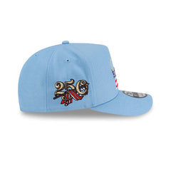 Philadelphia 76ers Red, White & Blue 9FIFTY A-Frame Snapback Hat