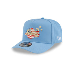 Los Angeles Lakers Red, White & Blue 9FIFTY A-Frame Snapback Hat