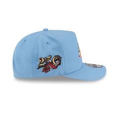 Los Angeles Lakers Red, White & Blue 9FIFTY A-Frame Snapback Hat