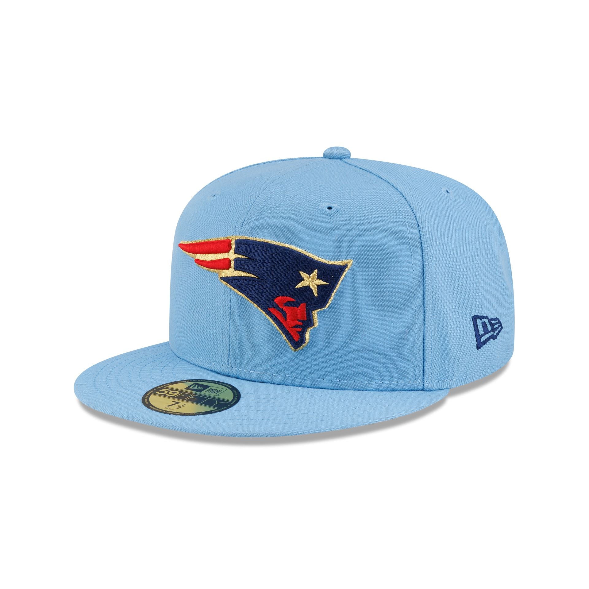 New England Patriots Red, White & Blue 59FIFTY Fitted Hat