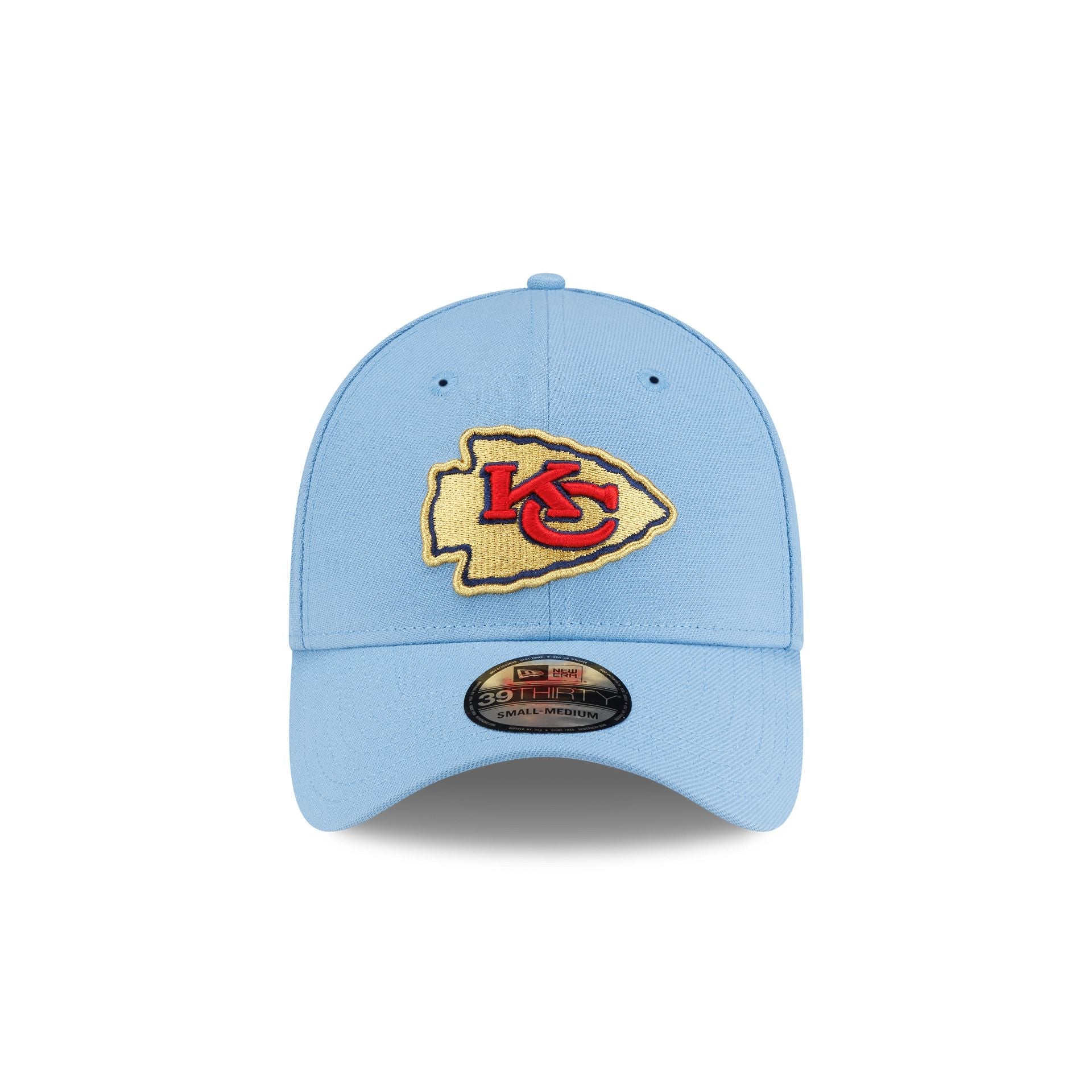 Kansas City Chiefs Red, White & Blue 39THIRTY Stretch Fit Hat