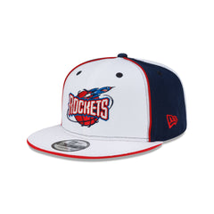 Houston Rockets Hardwood Classics 2000s Optic White Flip 9FIFTY Snapback Hat