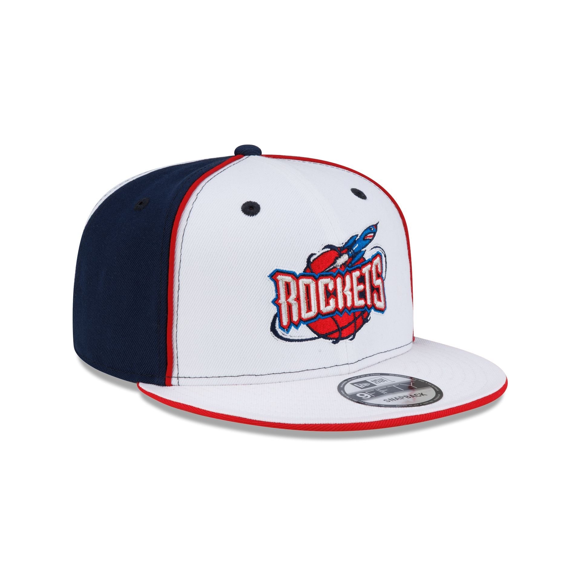 Houston Rockets Hardwood Classics 2000s Optic White Flip 9FIFTY Snapback Hat