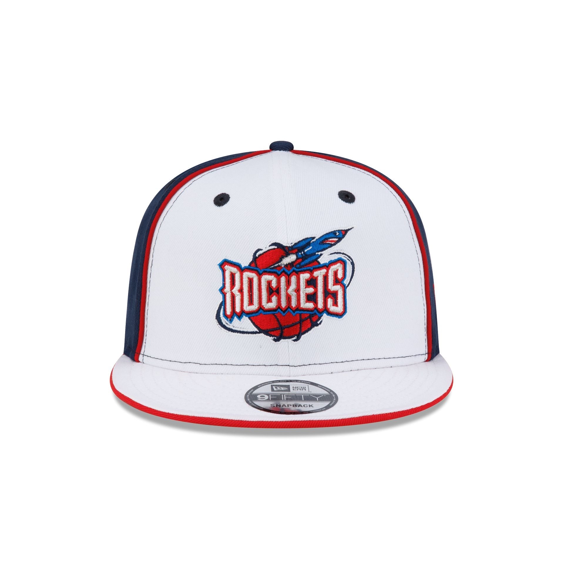 Houston Rockets Hardwood Classics 2000s Optic White Flip 9FIFTY Snapback Hat