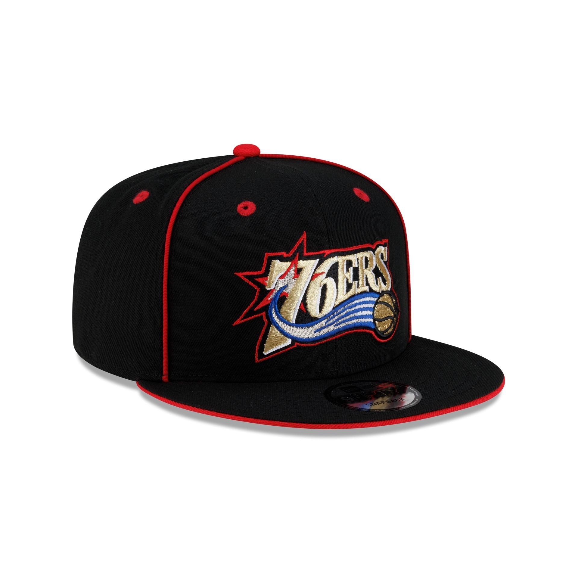 Philadelphia 76ers Hardwood Classics 2000s Flip 9FIFTY Snapback Hat