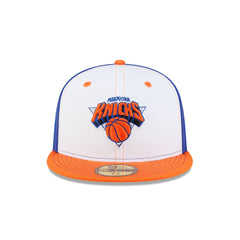 New York Knicks Hardwood Classics 2000s White Stitch 59FIFTY Fitted Hat
