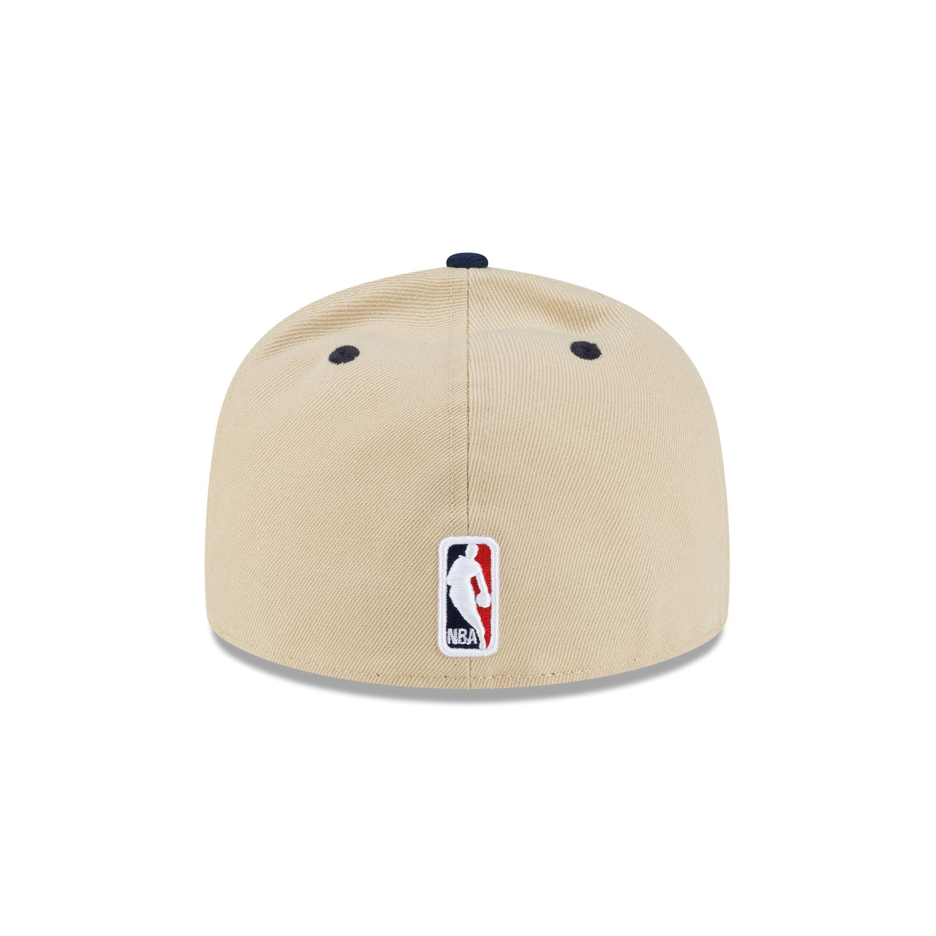Houston Rockets Hardwood Classics 2000s Gold 59FIFTY A-Frame Fitted Hat