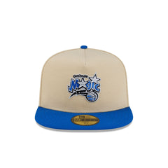 Orlando Magic Hardwood Classics 2000s Gold 59FIFTY A-Frame Fitted Hat