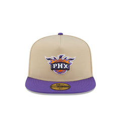 Phoenix Suns Hardwood Classics 2000s Gold 59FIFTY A-Frame Fitted Hat