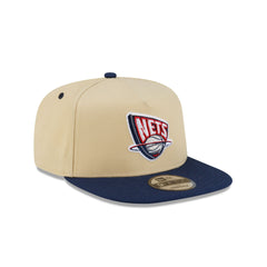 New Jersey Nets Hardwood Classics 2000s Gold 9FIFTY A-Frame Snapback Hat
