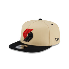 Philadelphia 76ers Hardwood Classics 2000s Gold 9FIFTY A-Frame Snapback Hat