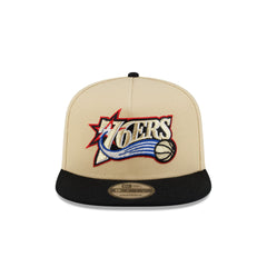 Portland Trail Blazers Hardwood Classics 2000s Gold 9FIFTY A-Frame Snapback Hat