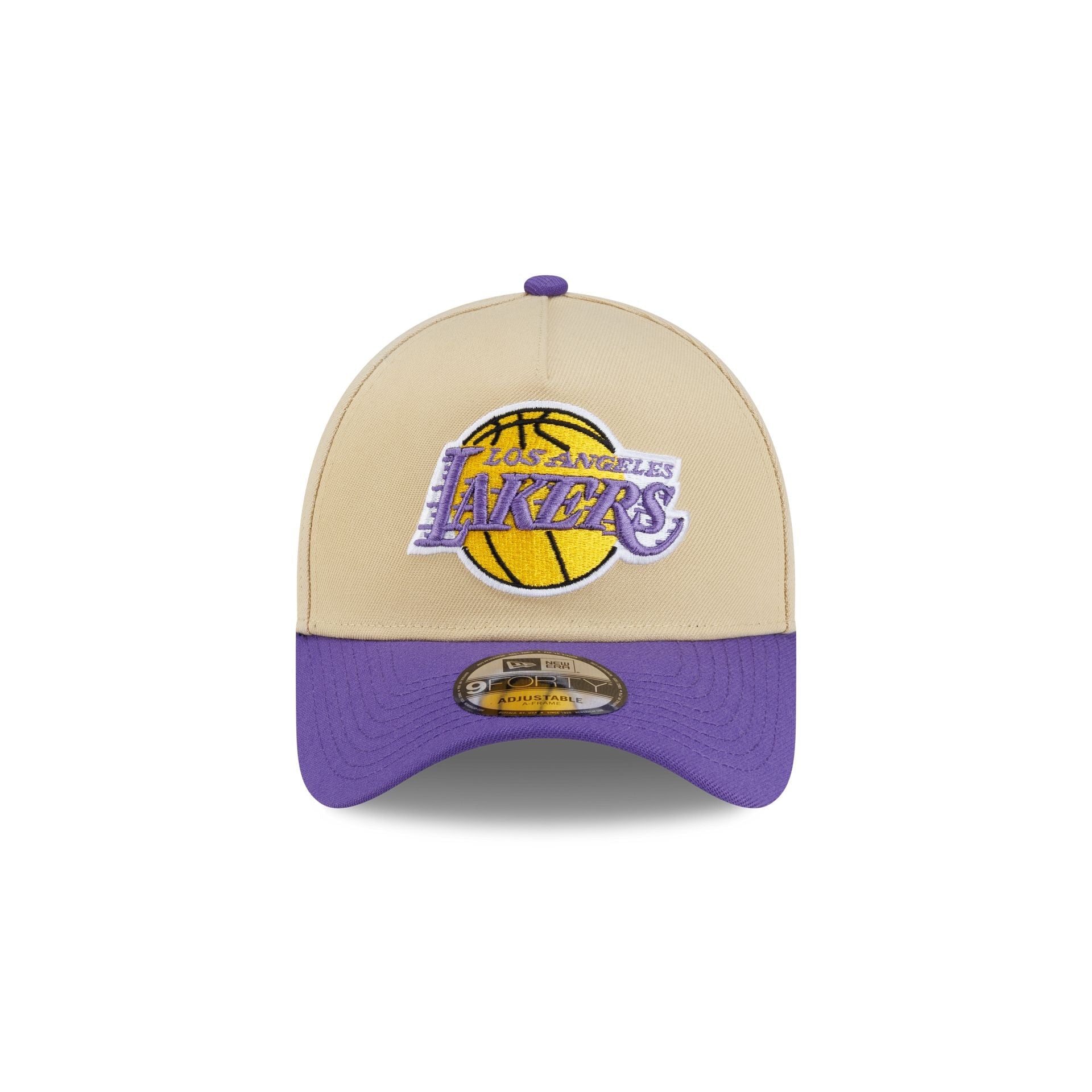 Los Angeles Lakers Hardwood Classics 2000s Gold 9FORTY A-Frame Snapback Hat