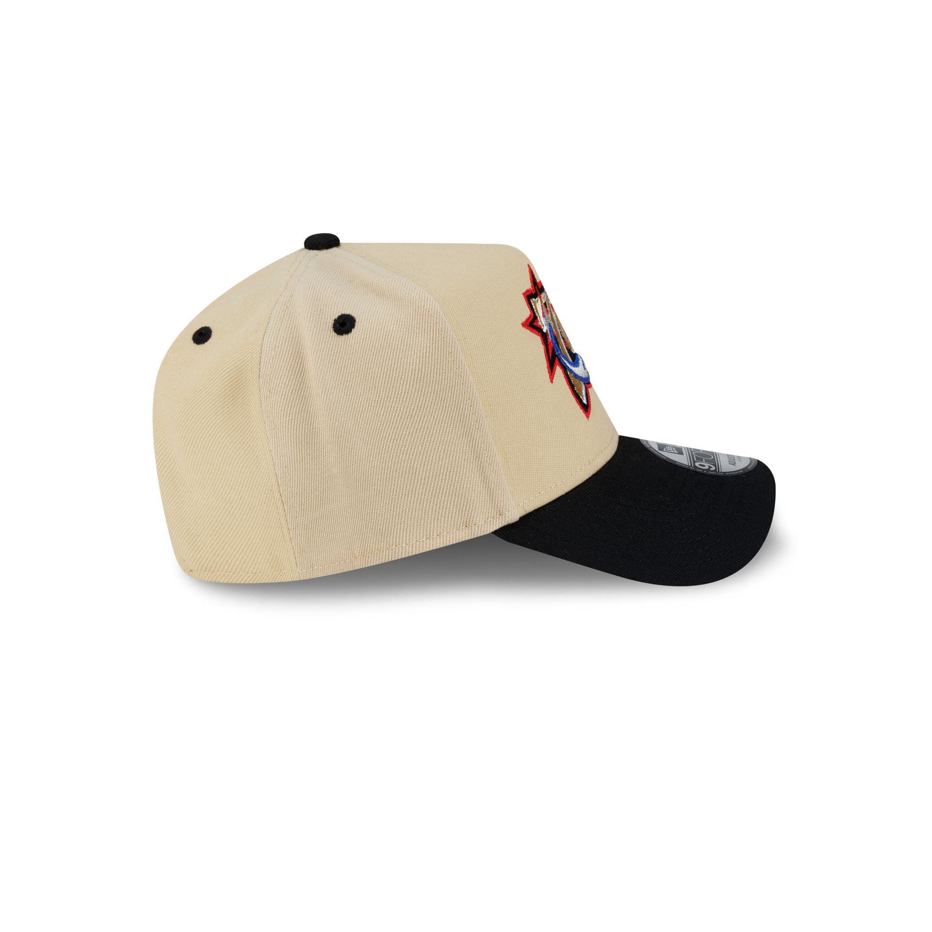 Philadelphia 76ers Hardwood Classics 2000s Gold 9FORTY A-Frame Snapback Hat