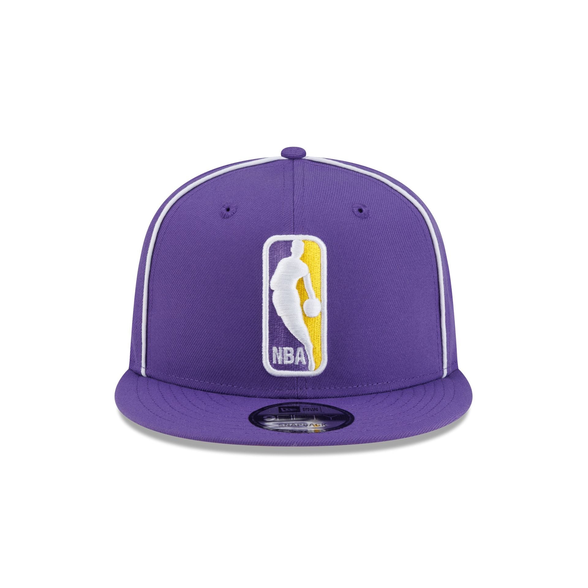 Los Angeles Lakers Hardwood Classics 2000s Piping 9FIFTY Snapback Hat