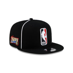 Philadelphia 76ers Hardwood Classics 2000s Piping 9FIFTY Snapback Hat